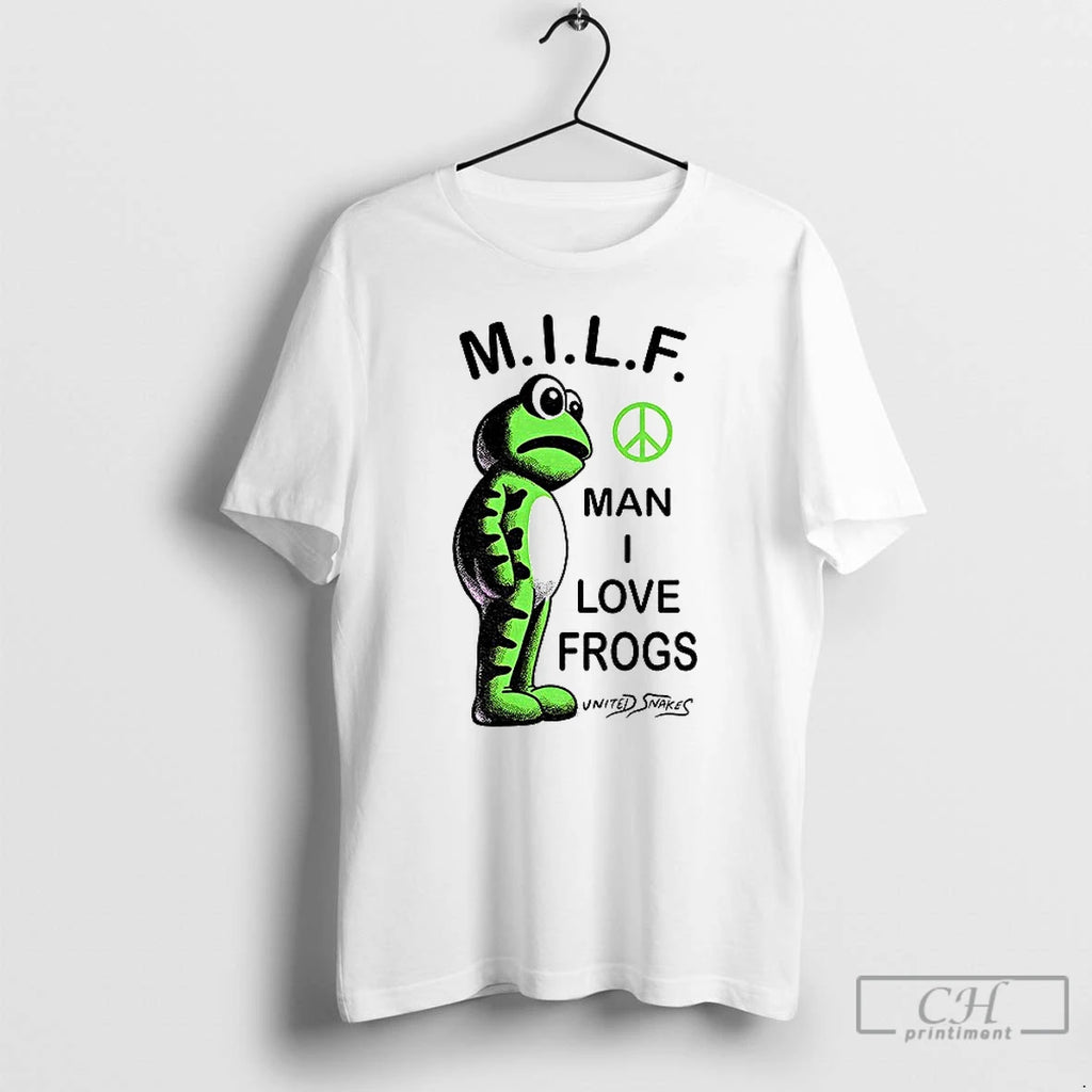 Classic I Made A Milf Portland Frog Acronym T Shirts