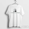 Classic I Said No Kings George Washington Mens White Tee T Shirts