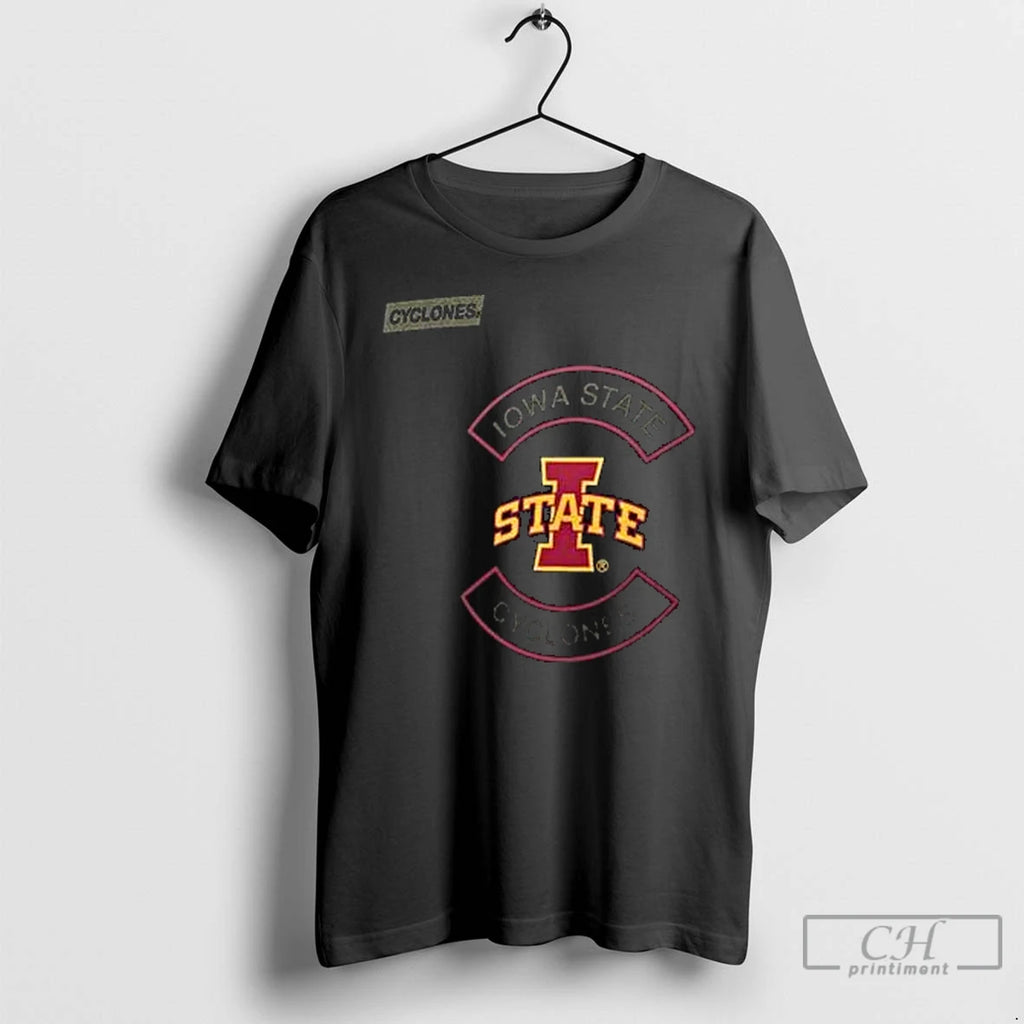 Classic Iowa State Cyclones 2025 Military Appreciation Long Sleve T Shirts Hoodie Longsleeve