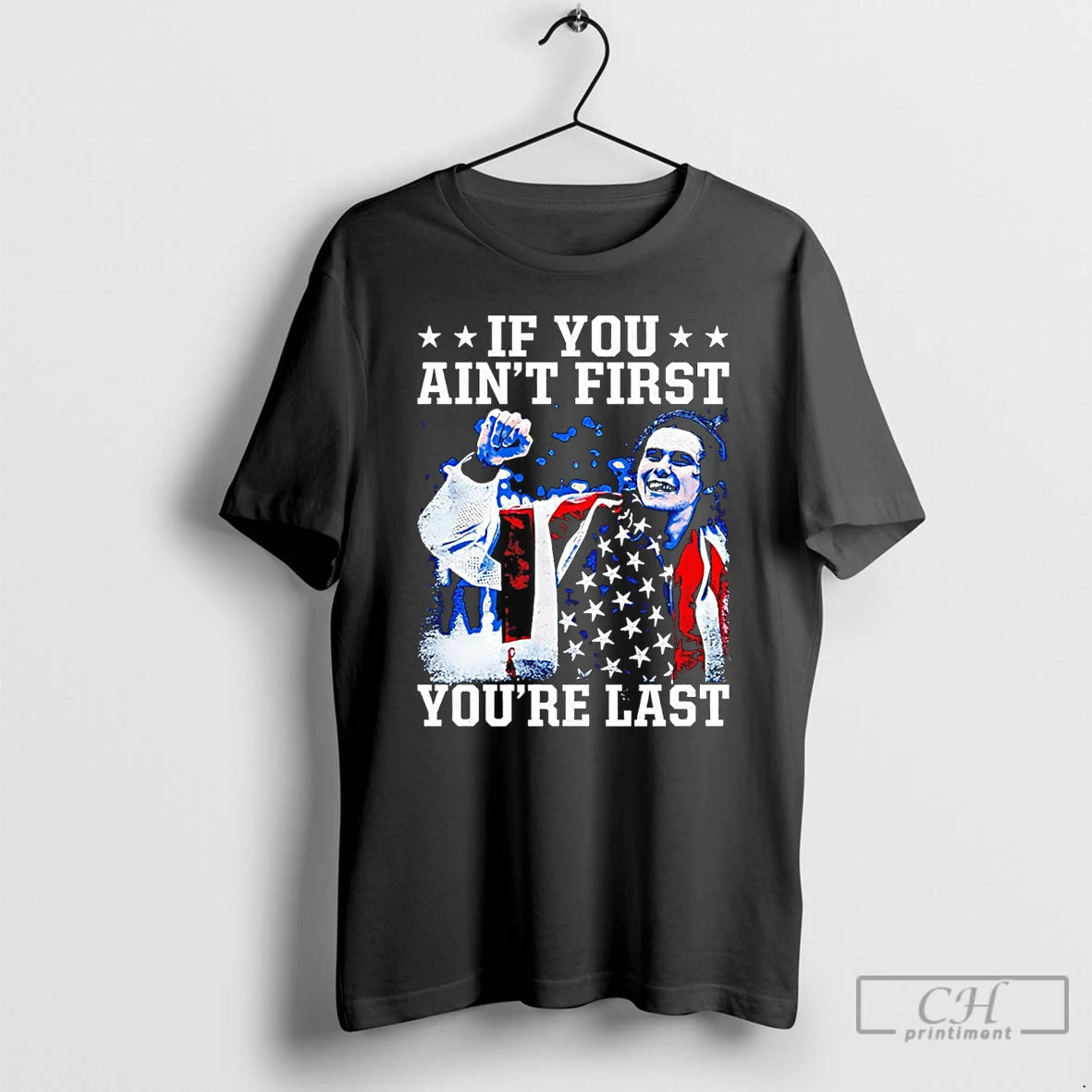 Classic Jack Hughes If You Aint First Youre Last 2026 Winter Olympics T Shirts Sweater