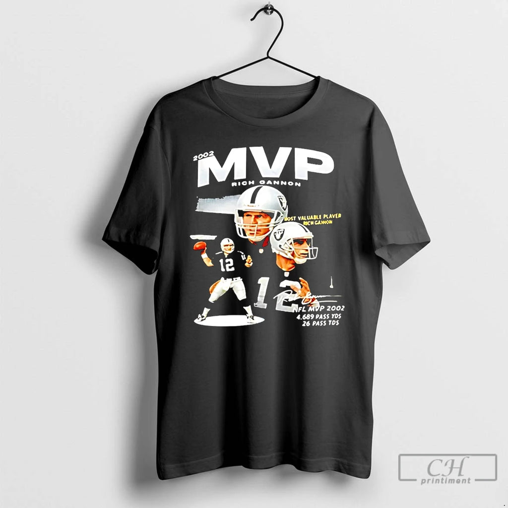 Classic Jackson Powers Johnson Rich Gannon Mvp T Shirts Hoodie Longsleeve