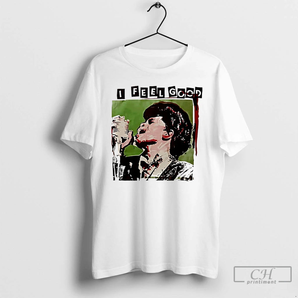 Classic James Brown I Feel Good T Shirts Hoodie Longsleeve