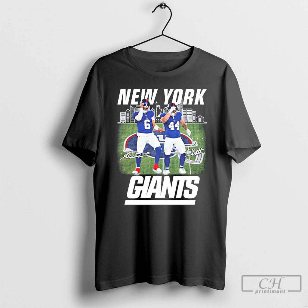 Classic Jaxson Dart And Cam Skattebo Skattebros Giants T Shirts