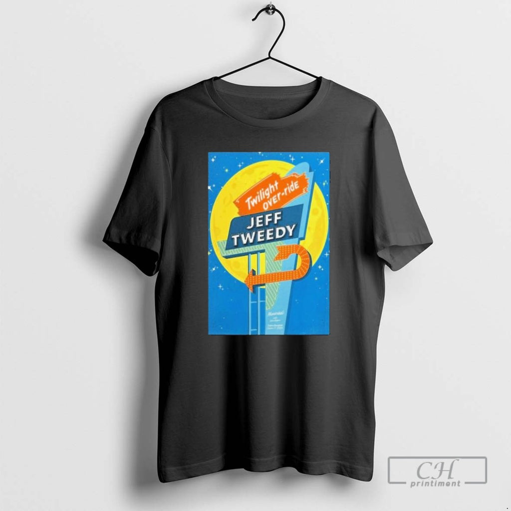 Classic Jeff Tweedy Show Theatre Beanfield Montreal Quebec Canada October 11 2025 T Shirts