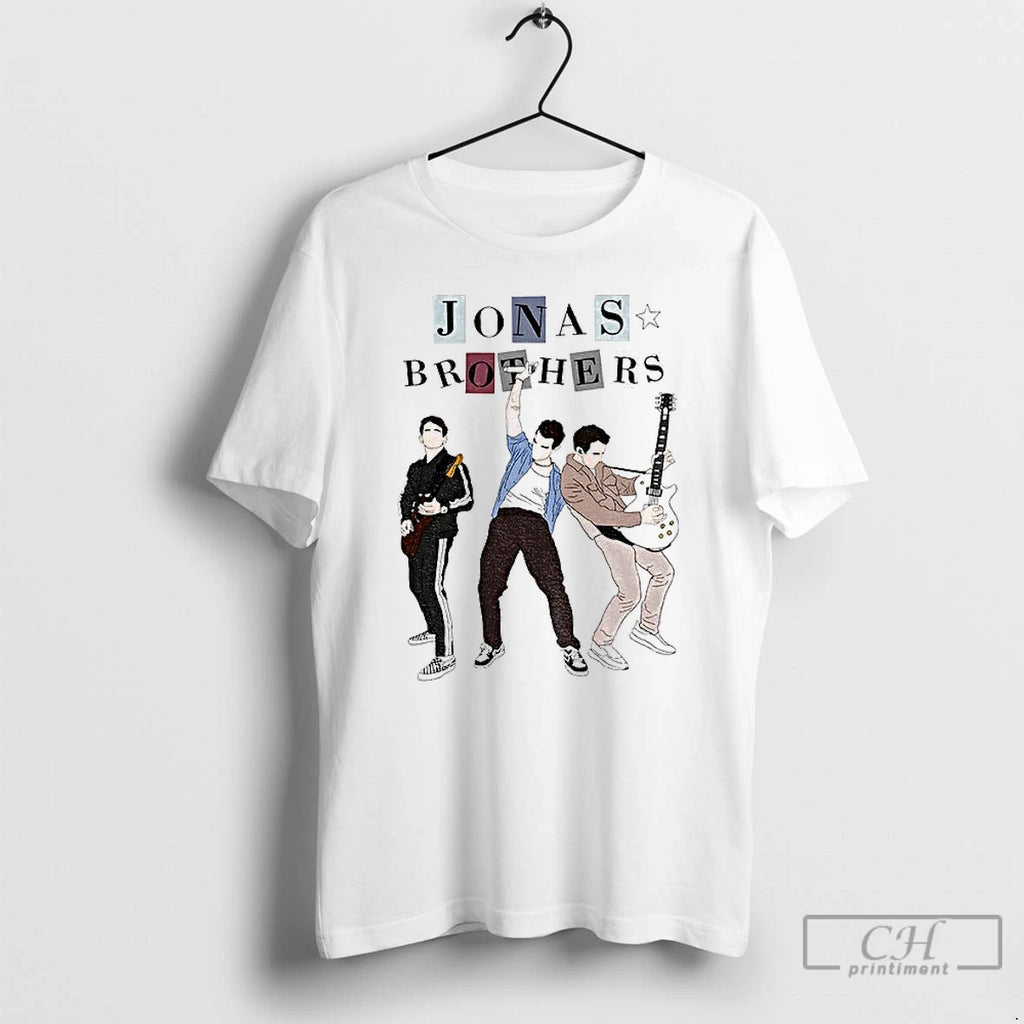 Classic Jonas Brothers 20th Anniversary Tour Era Vintage T Shirts