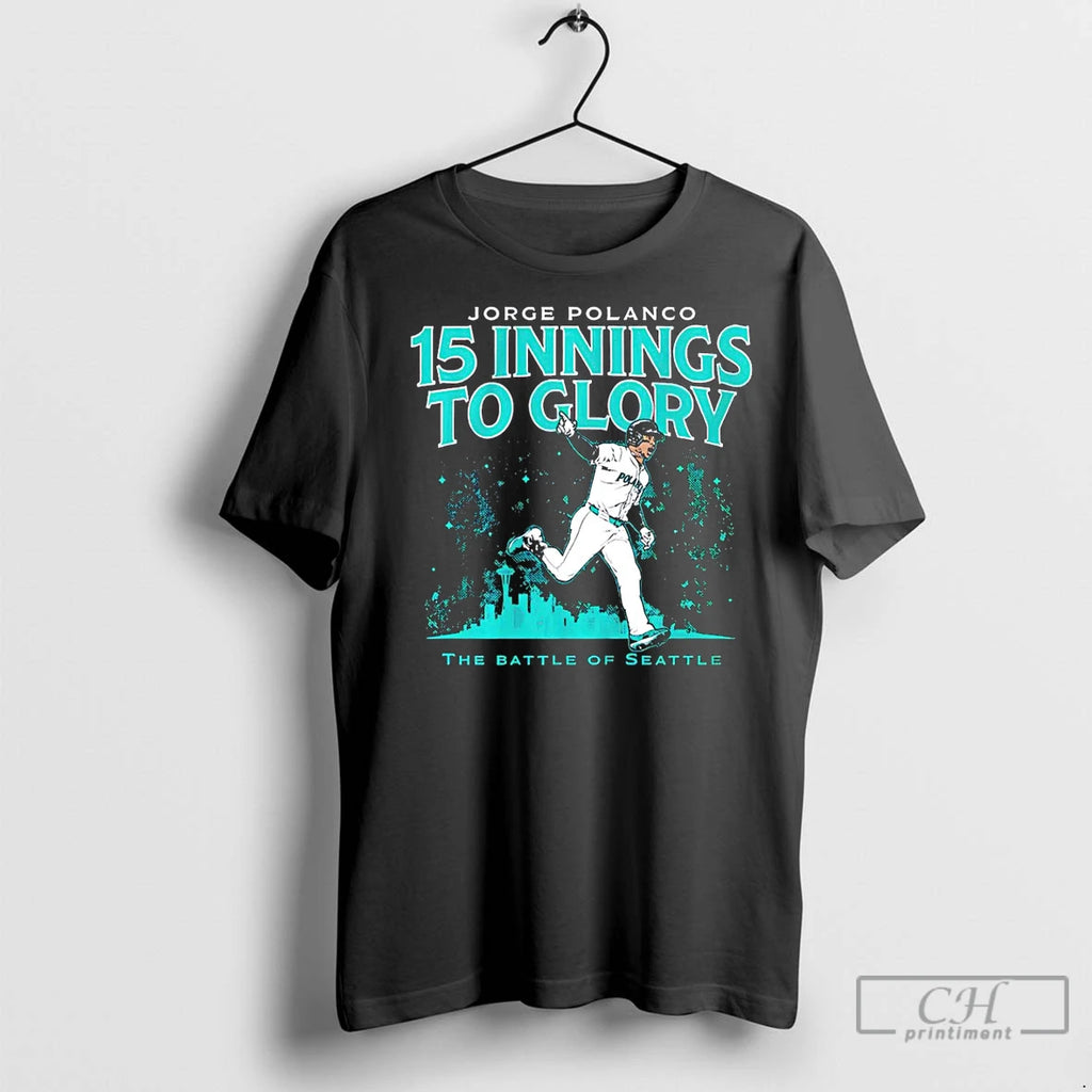 Classic Jorge Polanco Seattle Mariners 15 Innings To Glory The Battle Of Seattle