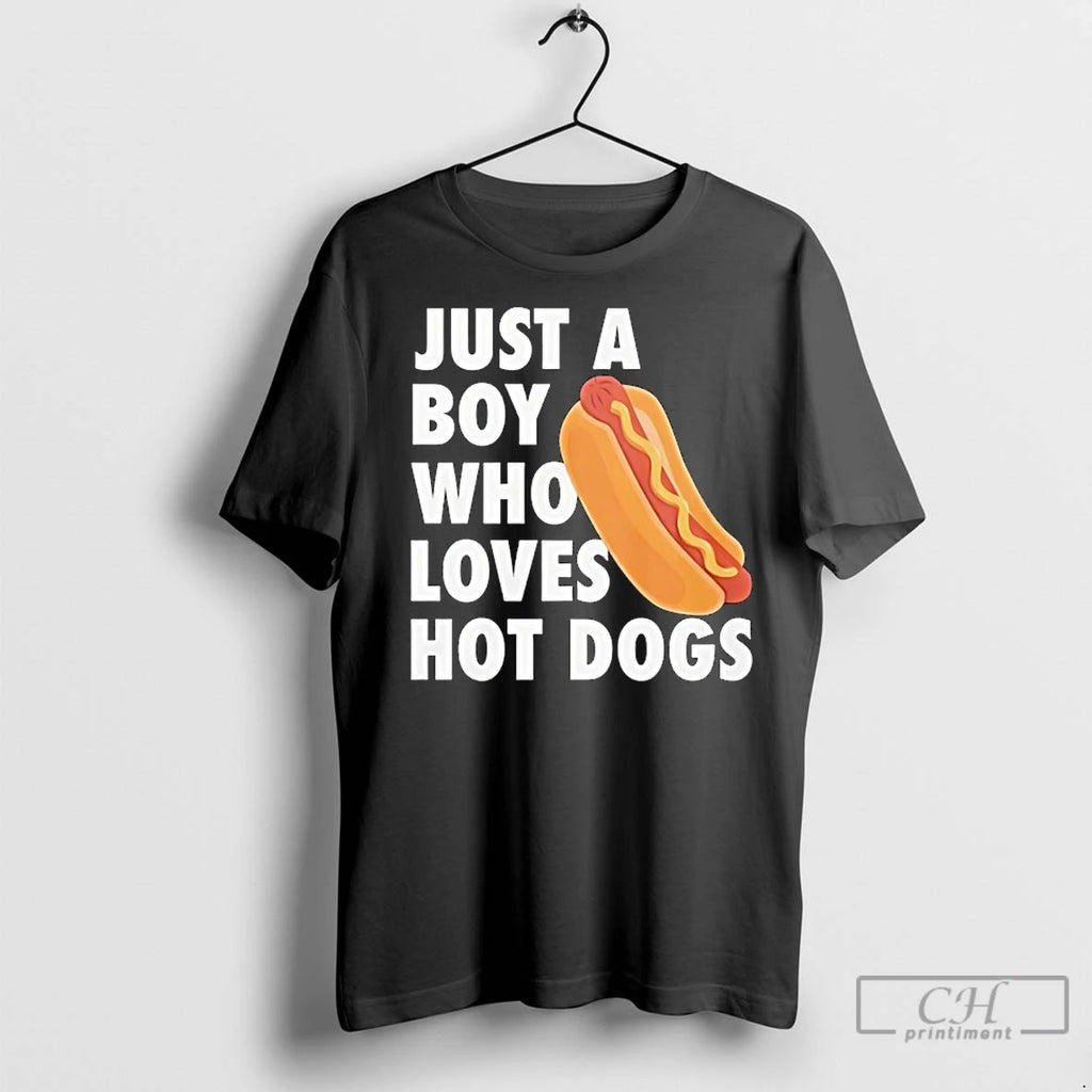 Classic Just A Boy Who Loves Hot Dogs