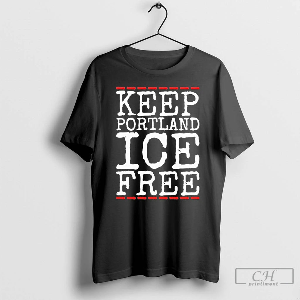Classic Keep Portland Ice Free Anti Ice T Shirts