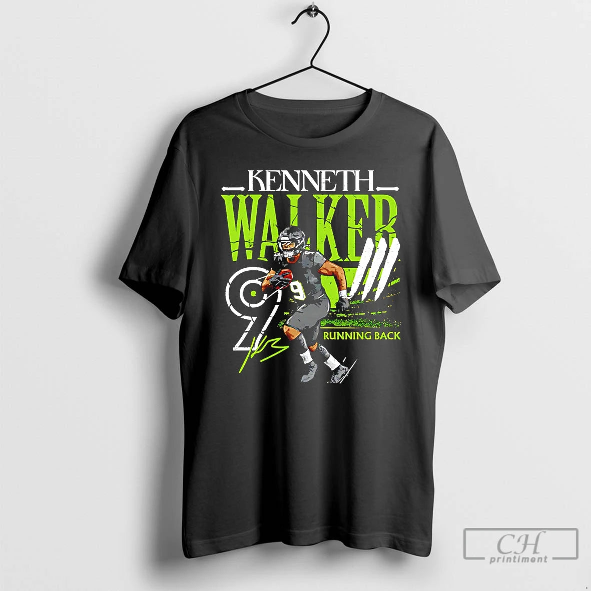 Classic Kenneth Walker Iii Seattle Seahawks Player Name
