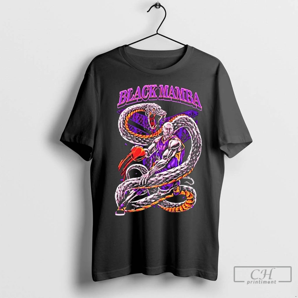 Classic Kobe Bryant Black Mamba Los Angeles Lakers Basketball Legend Tribute