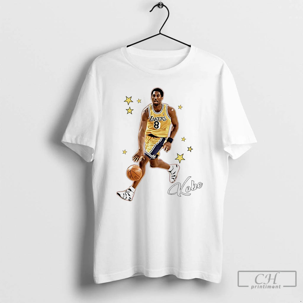 Classic Kobe Bryant Los Angeles Lakers All Star Graphic T Shirts Hoodie Longsleeve