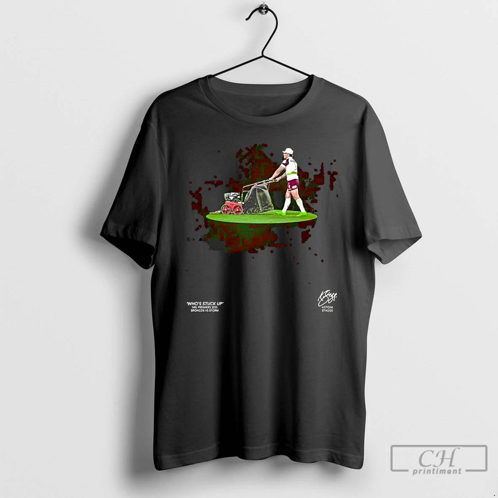 Classic Kotoni Staggs Nrl Brisbane Broncos Whos Stuck Up Ornaments T Shirts