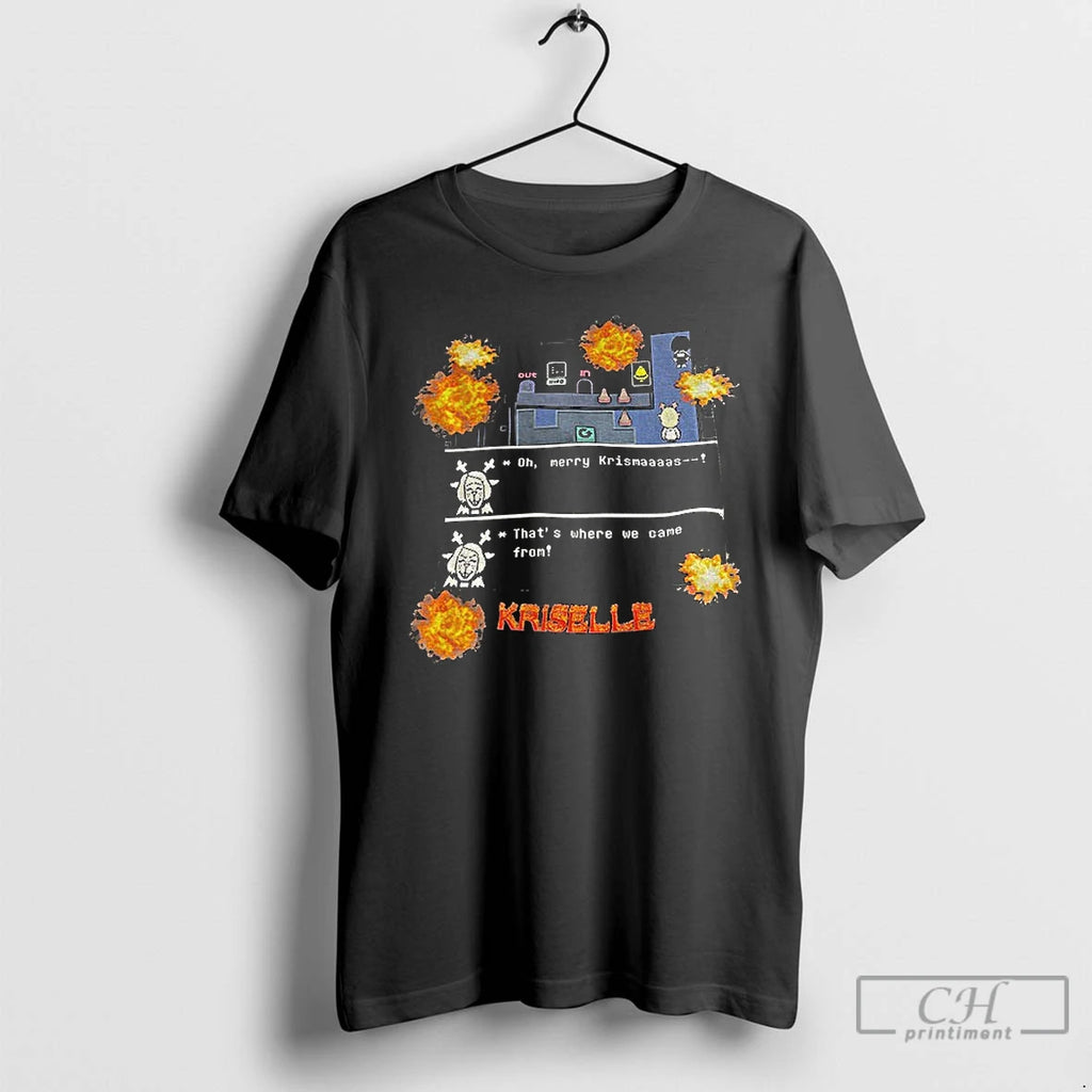 Classic Kris Vs Ralsei Oh Merry Krismaaaas Thats Where We Came From T Shirts