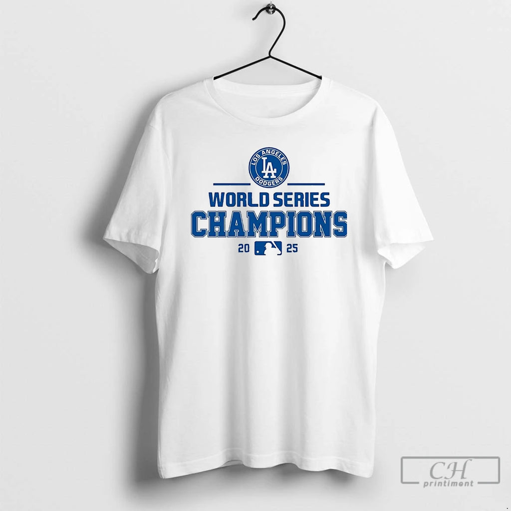Classic La Dodgers World Series Champions 2025 T Shirts
