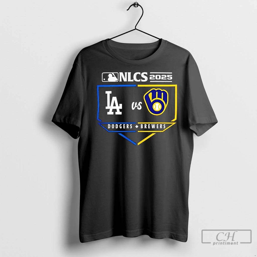 Classic La Dodgers Vs Milwaukee Brewers 2025 Nlcs National League Championship