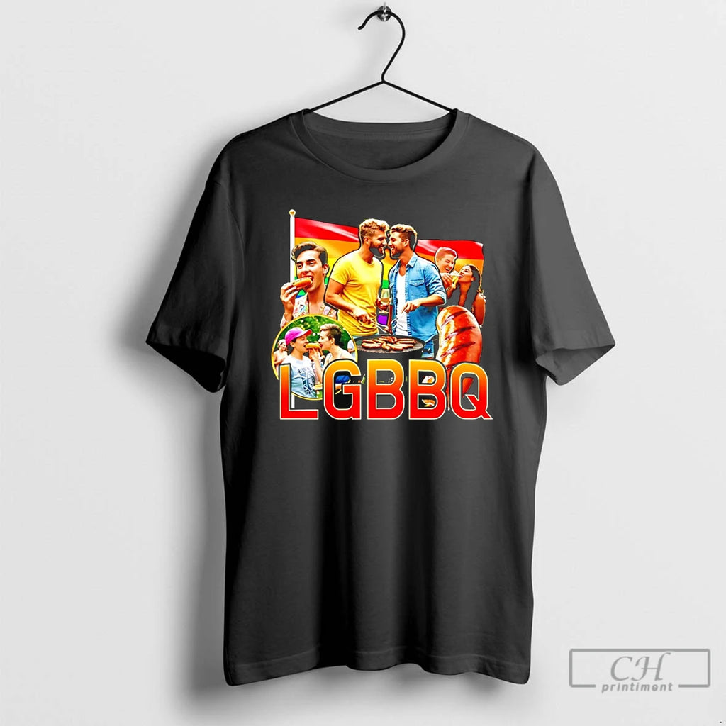 Classic Lgbbq Pride Bbq Graphic T Shirts Hoodie Longsleeve