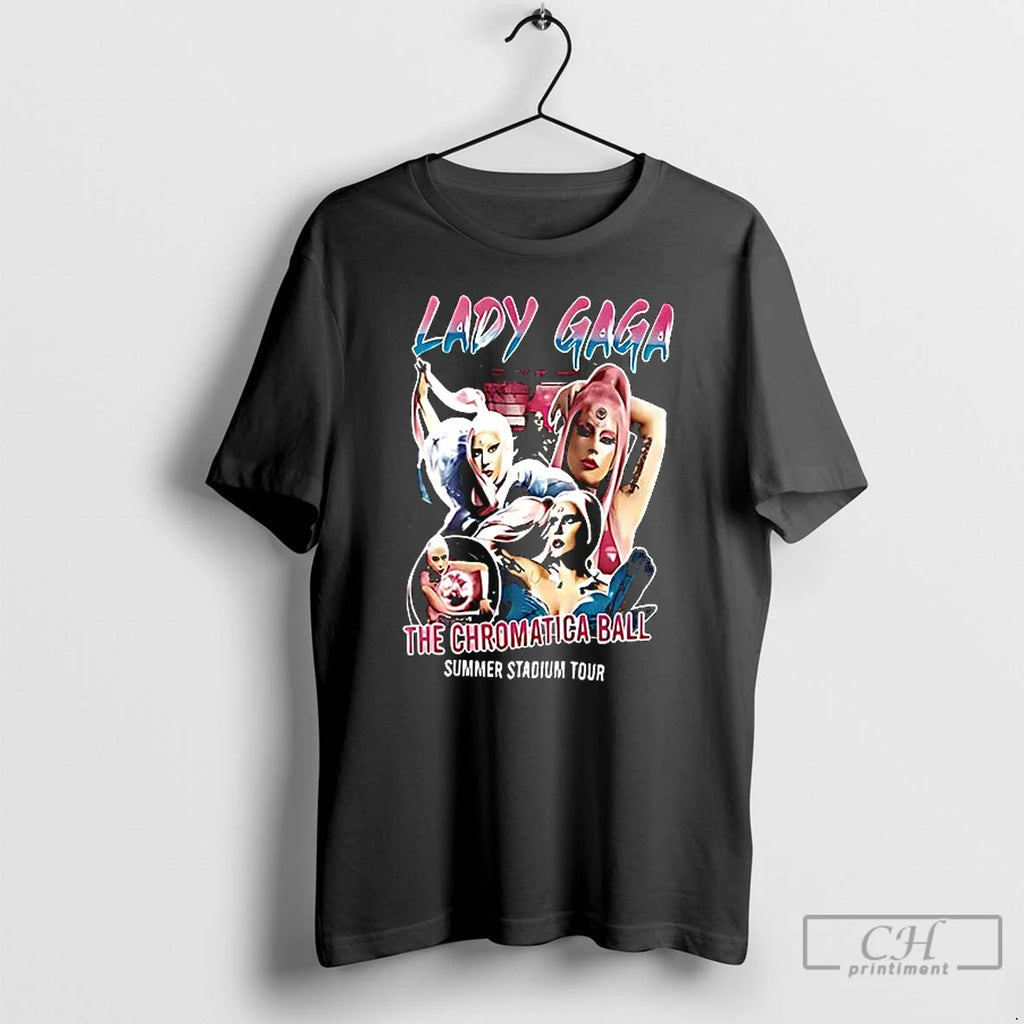 Classic Lady Gaga The Chromatica Ball Summer Stadium Tour T Shirs Sweater