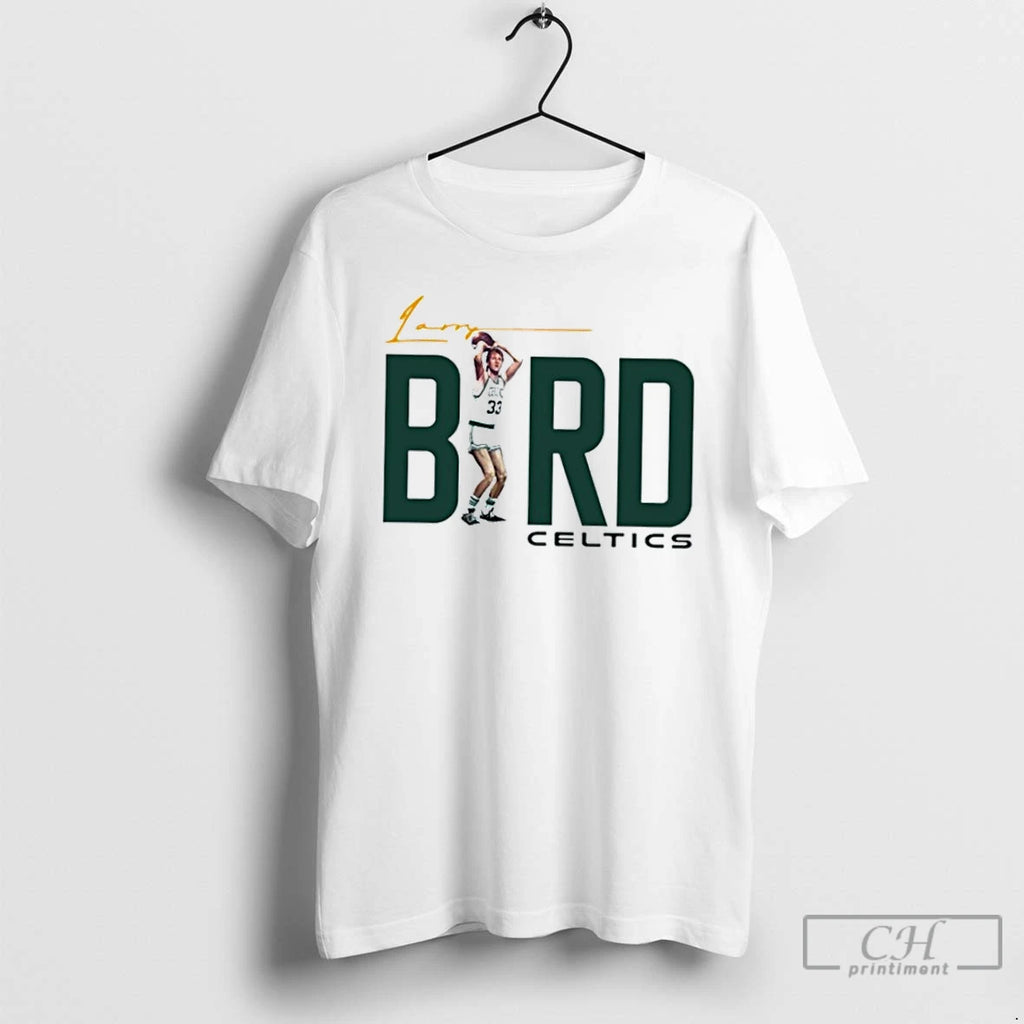 Classic Larry Bird Boston Celtics Nba Graphic T Shirts Hoodie Longsleeve