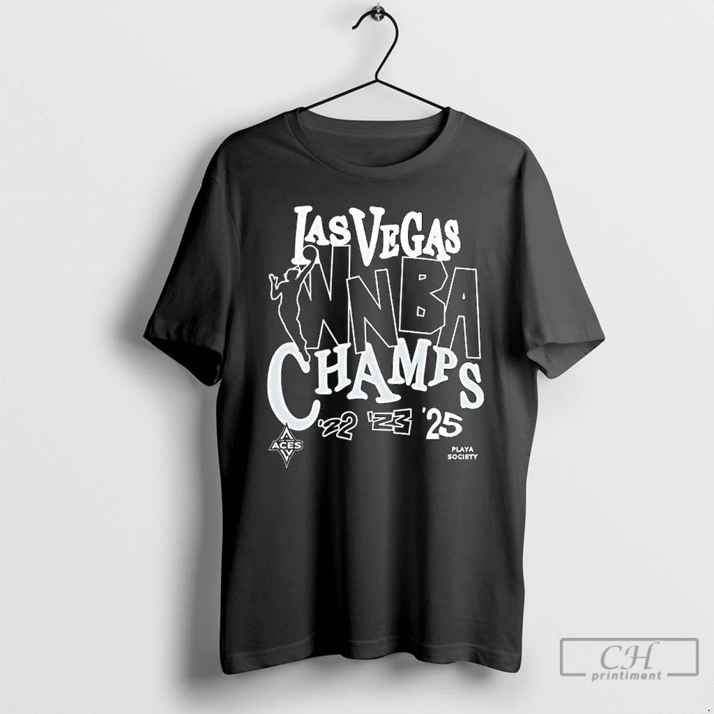 Classic Las Vegas Aces 2025 Wnba 3x Champs Ornaments T Shirts