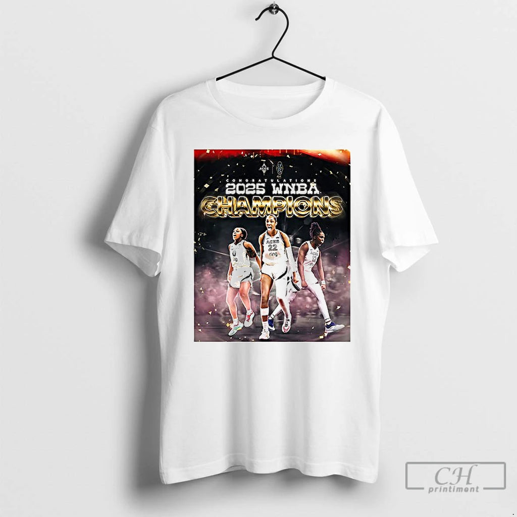 Classic Las Vegas Aces Congratulations 2025 Wnba Champions T Shirs Sweater