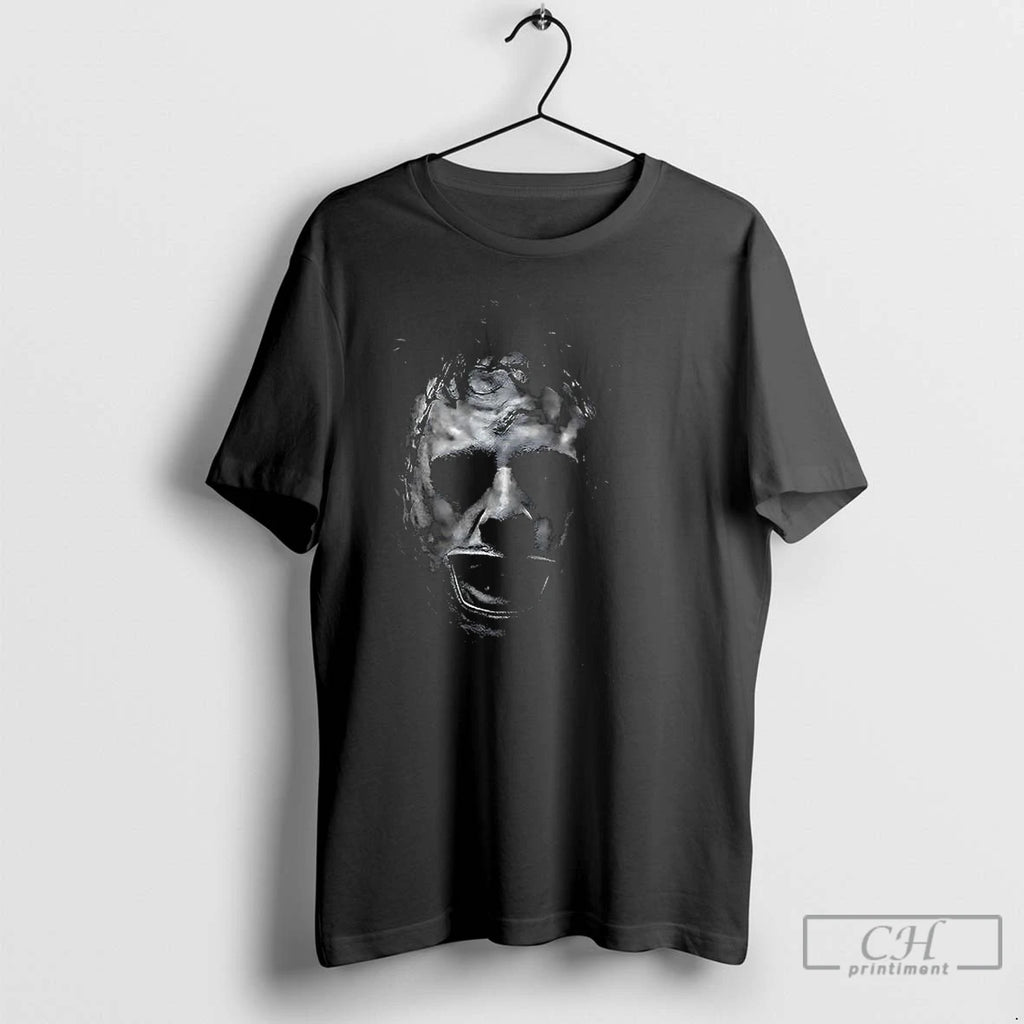 Classic Leatherfac The Texas Chainsaw Massacre Big Face Graphic Halloween T Shirts Hoodie Longsleeve