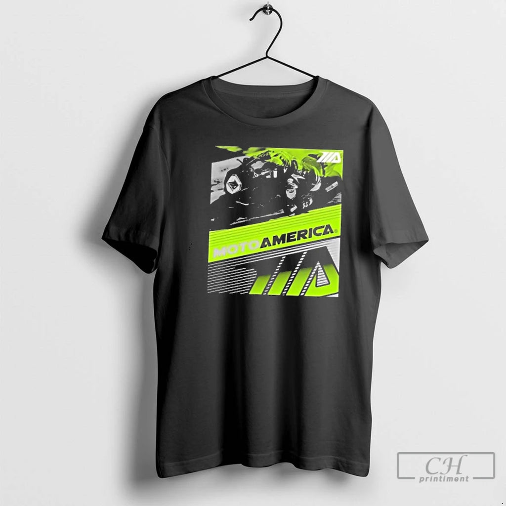 Classic Lime Lean Motoamerica T Shirts