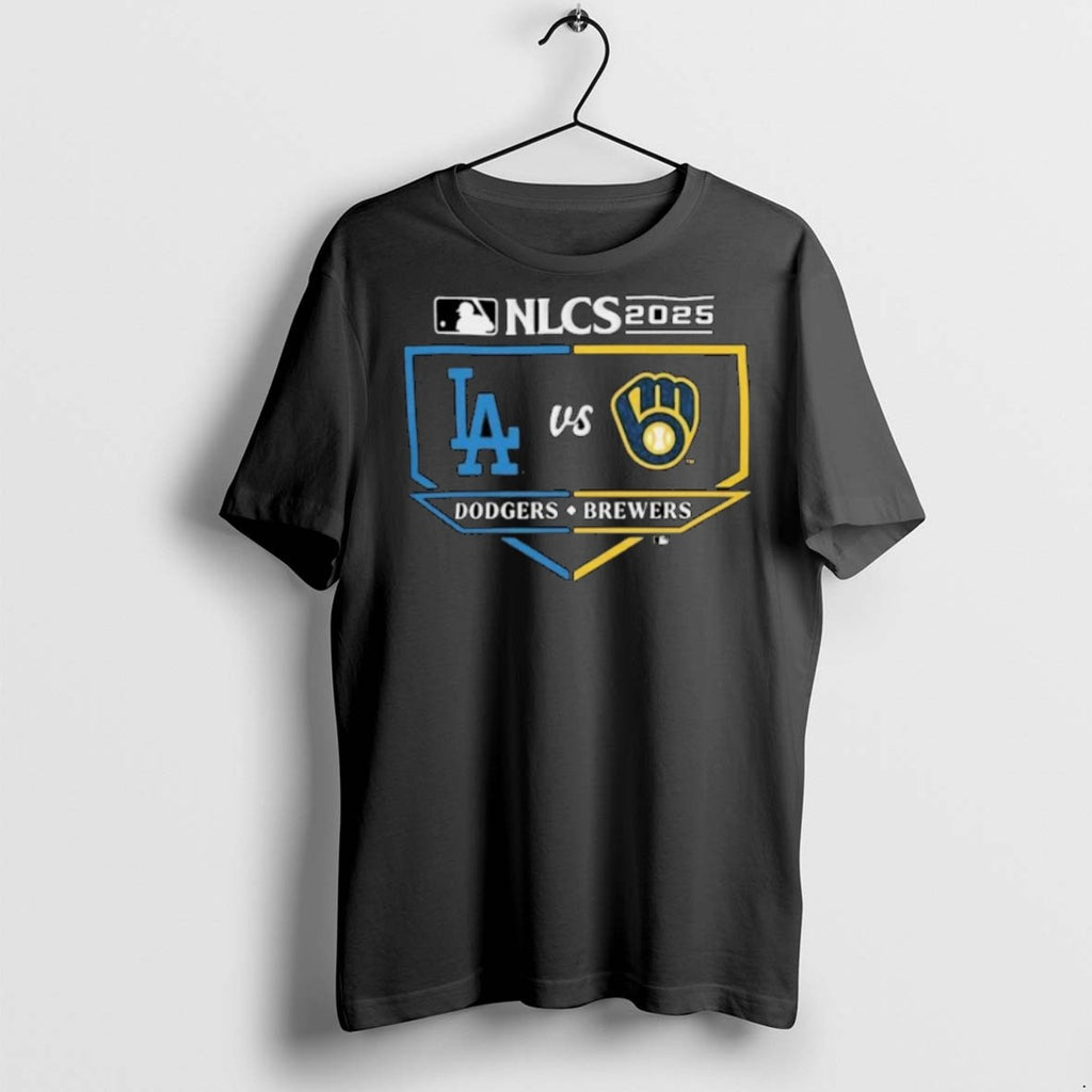 Classic Los Angeles Dodgers Vs Milwaukee Brewers Nlcs 2025 Mlb T Shirts