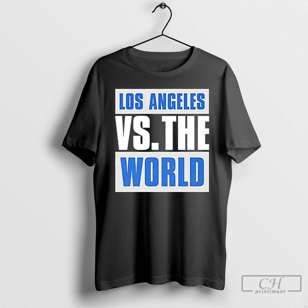 Classic Los Angeles Dodgers Vs The World T Shirts Hoodie Longsleeve