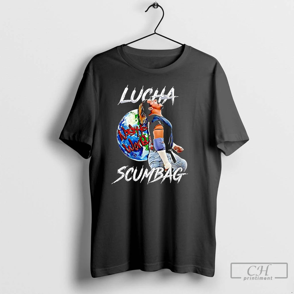 Classic Lucha Scumbag Chris Nastyy T Shirts