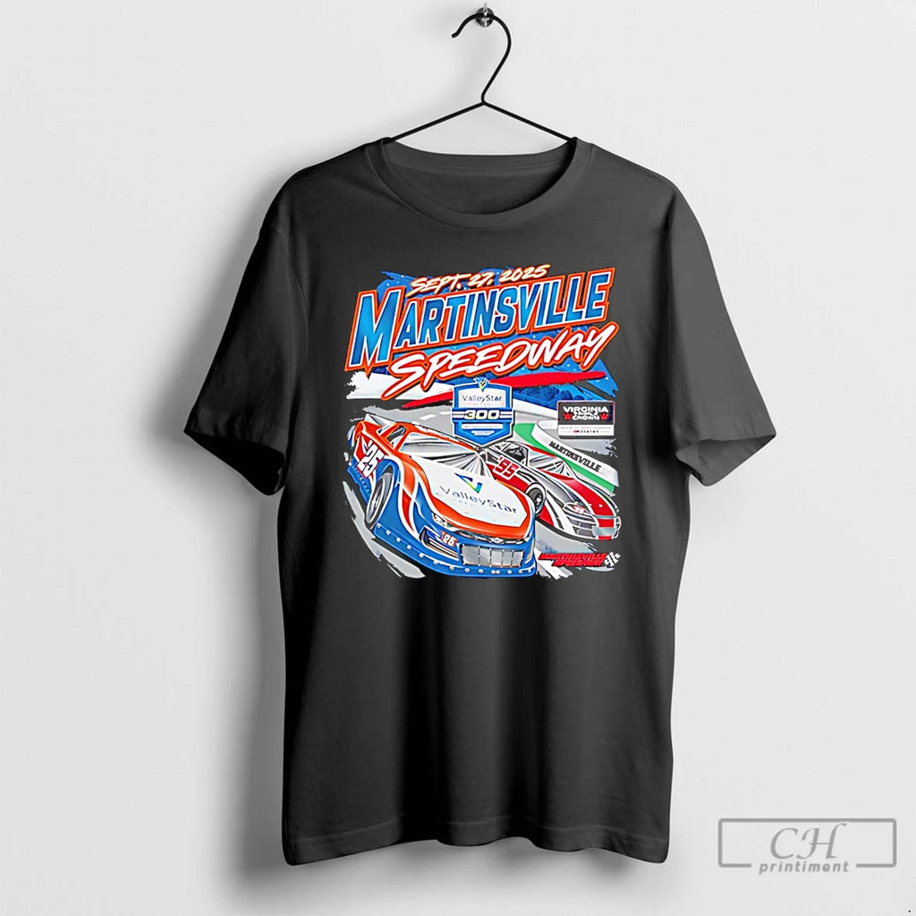 Classic Martinsville Speedway Valley Star 2025 Graphic T Shirts Hoodie Longsleeve
