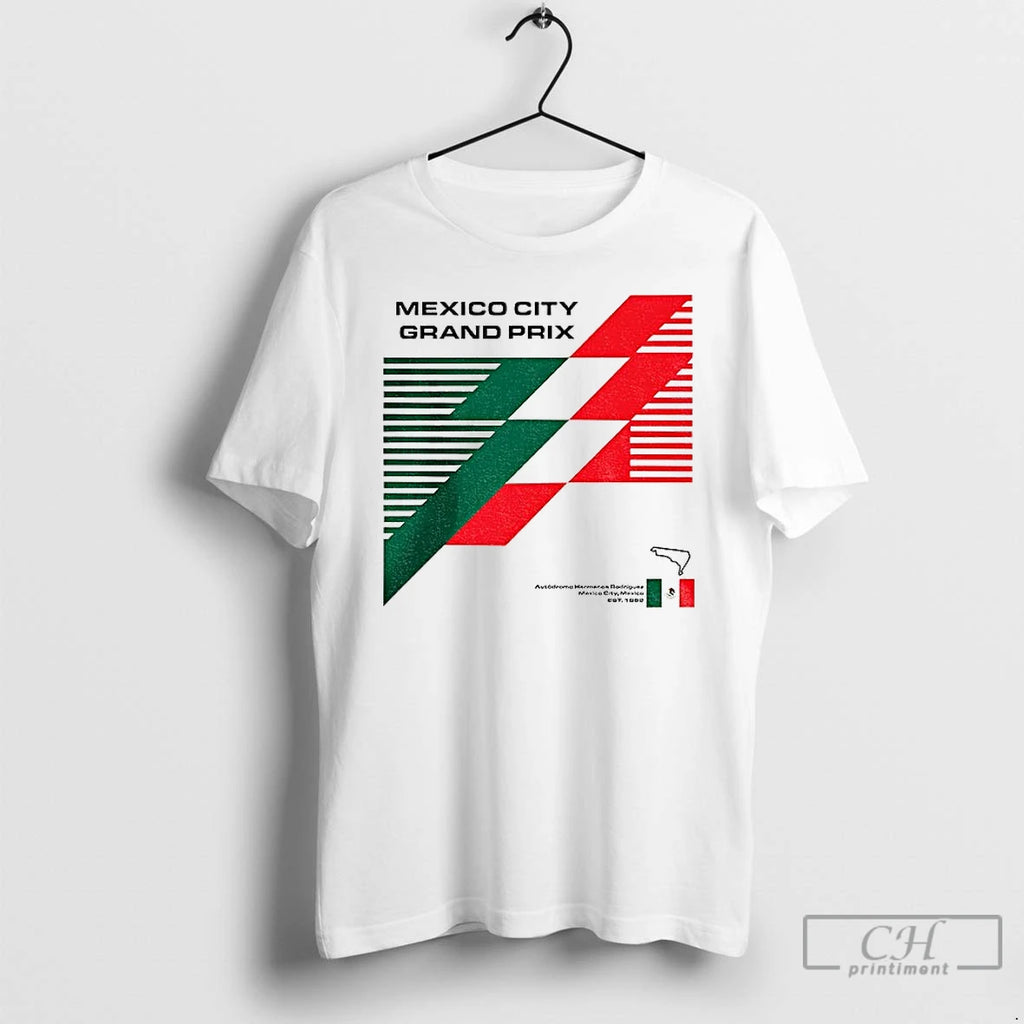 Classic Mexico City Grand Prix Graphic T Shirts Hoodie Longsleeve