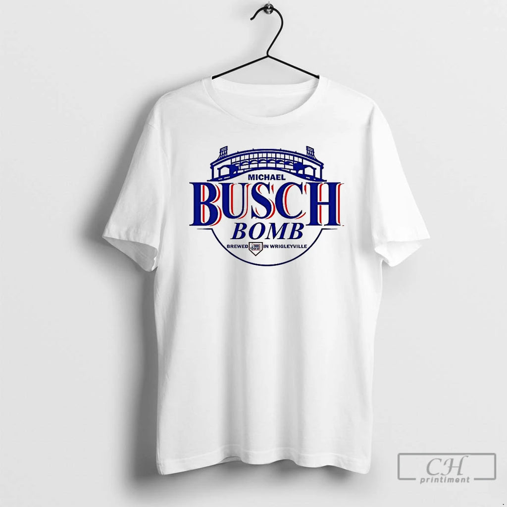 Classic Michael Busch Bomb Logo T Shirts Hoodie Longsleeve
