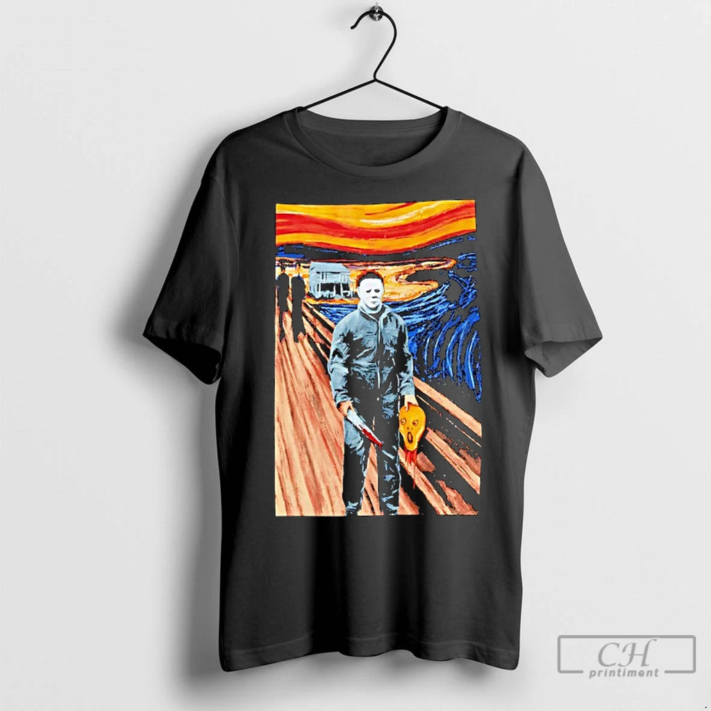 Classic Michael Myers Halloween Mashup The Scream Edvard Munch