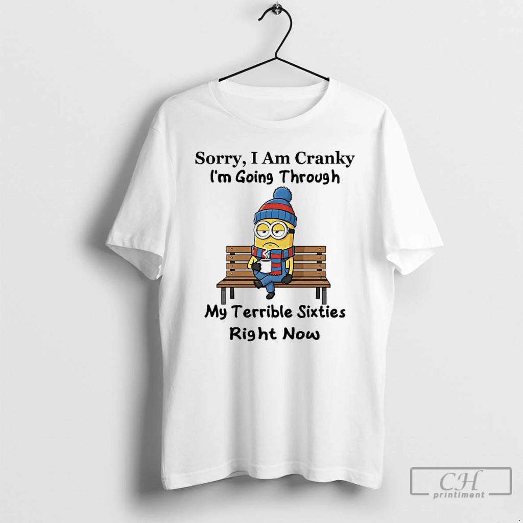 Classic Minions Sorry I Am Cranky Im Going Through My Terrible Sixties Right Now