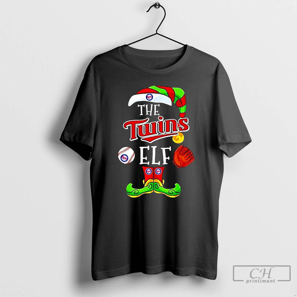Classic Minnesota Twins Angels Elf Christmas T Shirts Hoodie Longsleeve