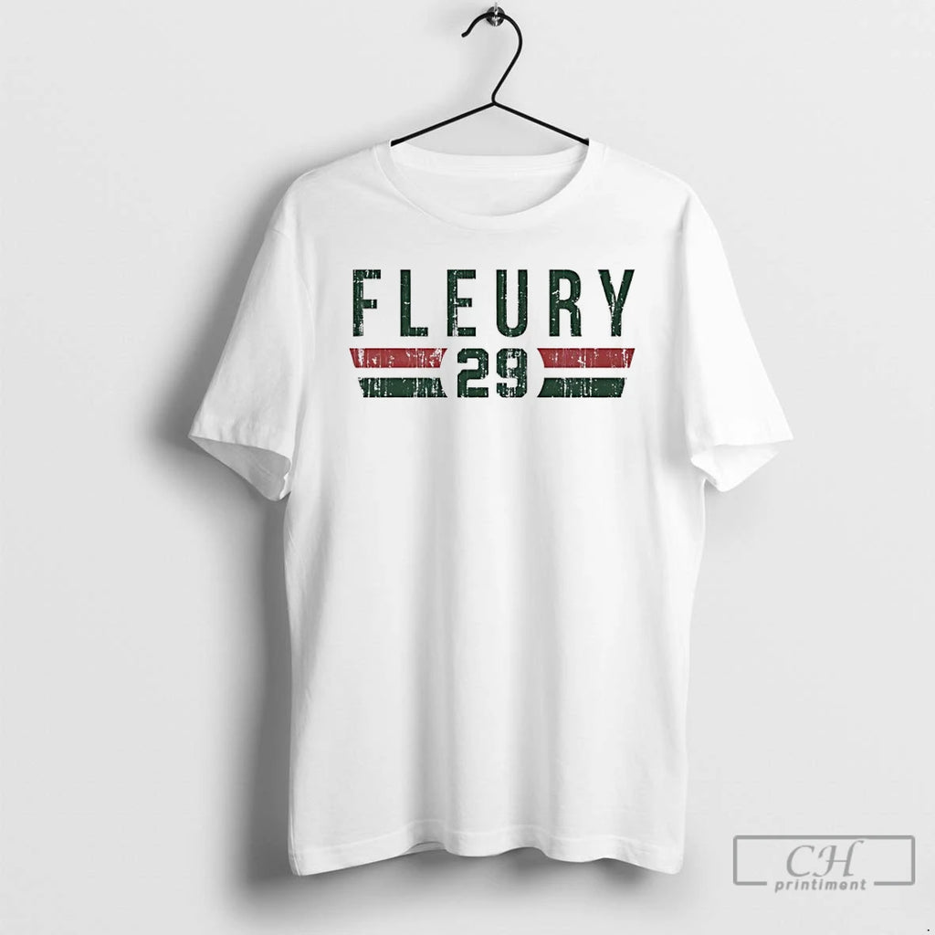 Classic Minnesota Wild Marc Andre Fleury 29 Player Name And Number T Shirts Hoodie Longsleeve