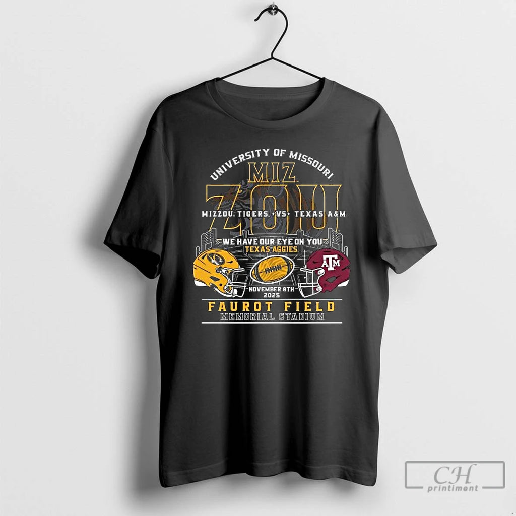 Classic Mizzou Tigers Vs Texas Am Game Day November 8 2025 Long Sleve T Shirts