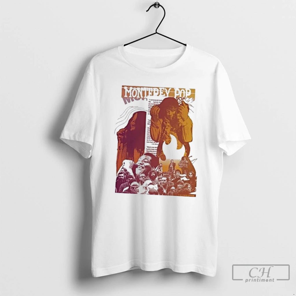 Classic Monterey Pop This Is The Love Crowd T Shirts