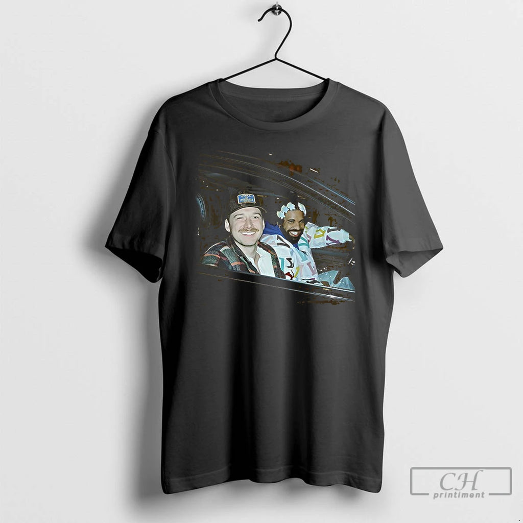 Classic Morgan Wallen And Drake In Car T Shirts Hoodie Longsleeve