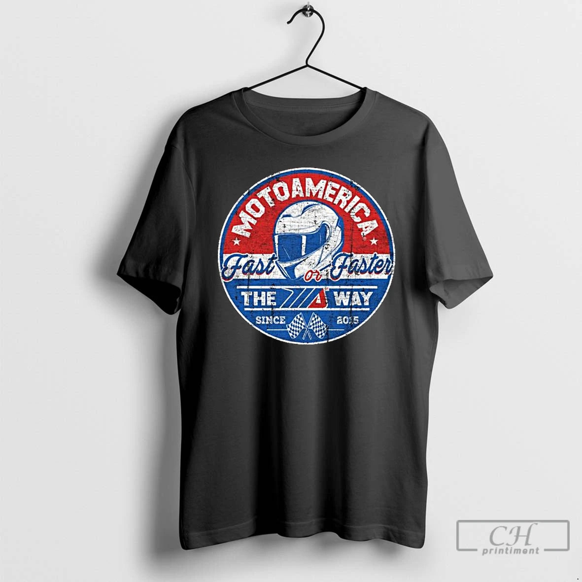 Classic Motoamerica Fast Or Faster The Way Long Sleve T Shirts Hoodie Longsleeve
