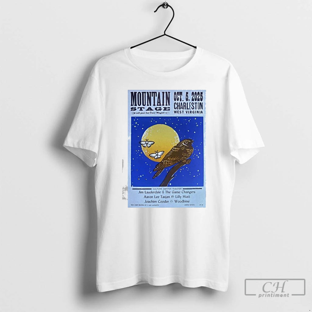 Classic Mountain Stage Charleston West Virginia Oct 5 2025 T Shirts Hoodie Longsleeve