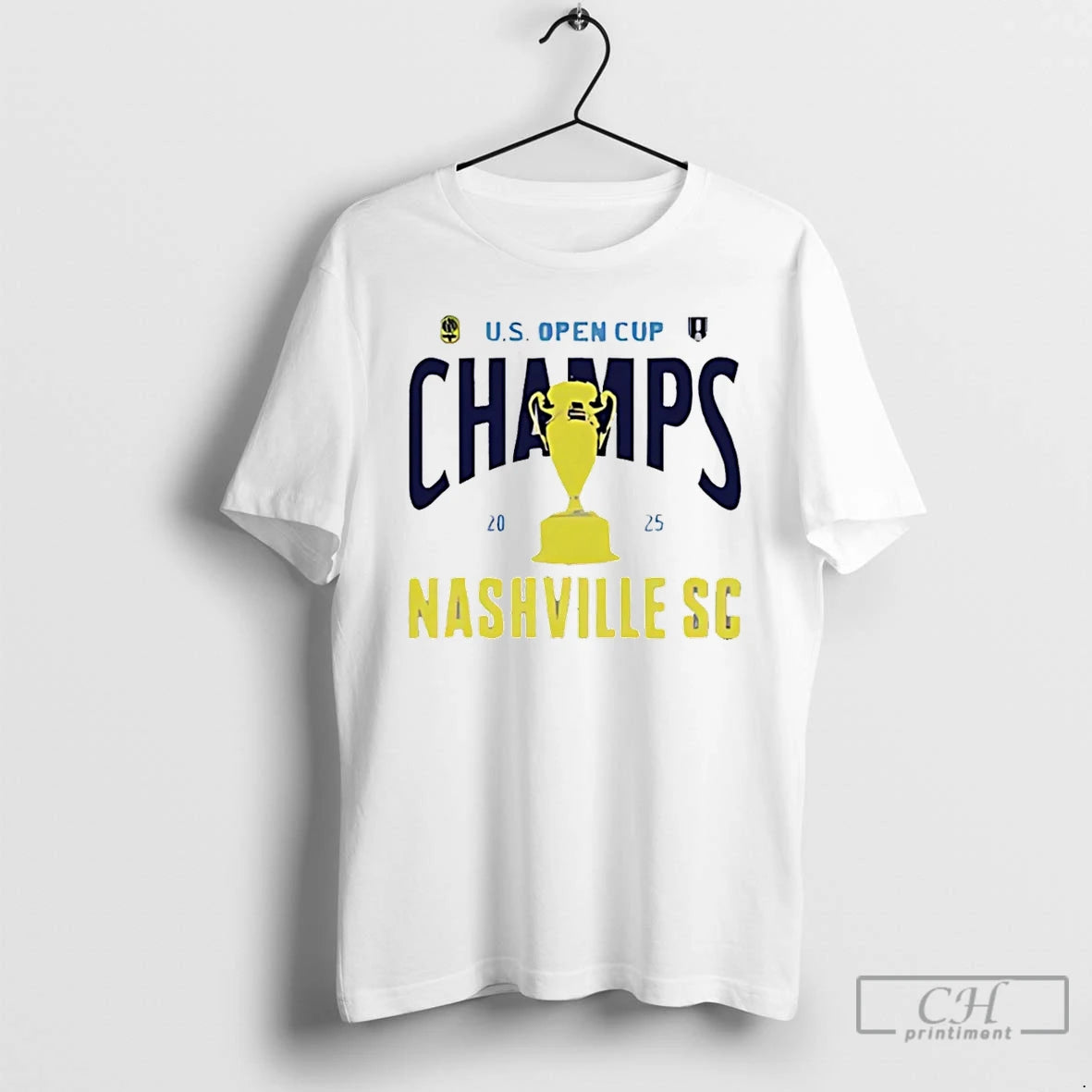 Classic Nashville Soccer Club 2025 Us Open Cup Champs T Shirts Hoodie Longsleeve