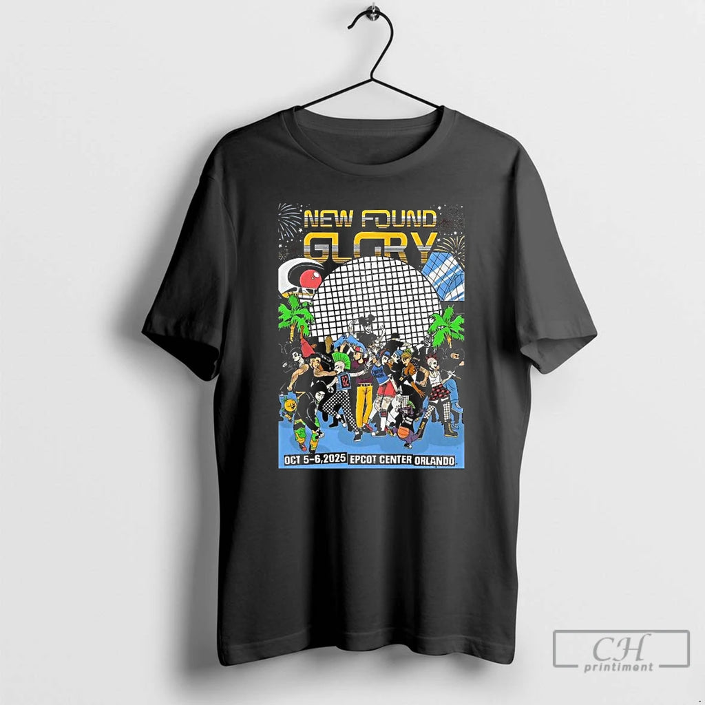 Classic New Found Glory Epcot Center Orlando Fl October 5 6 2025 Long Sleve