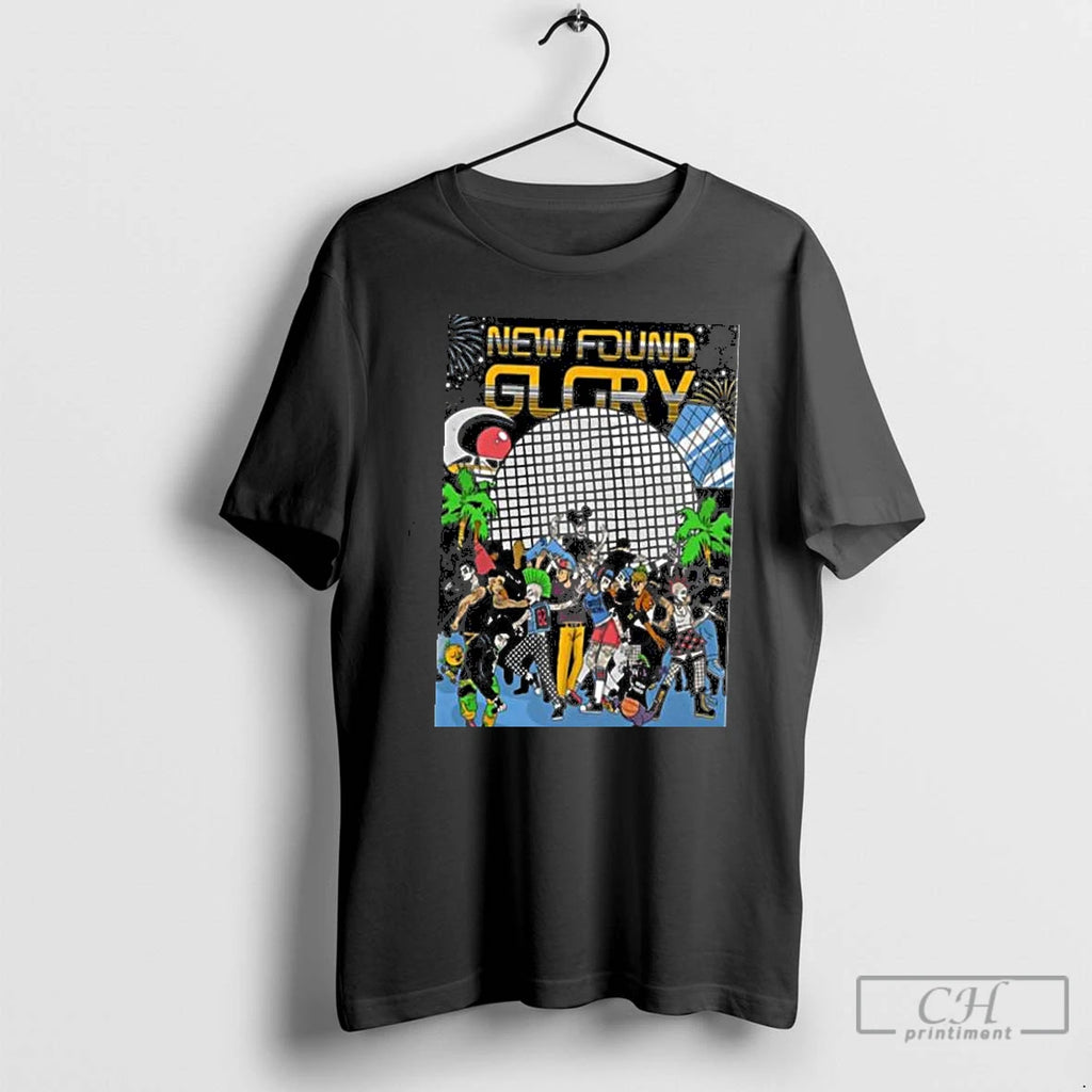 Classic New Found Glory Epcot Center Orlando October 5 6 2025 Concert T Shirts