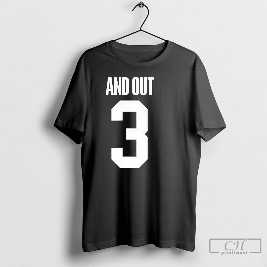 Classic New York Jets And Out 3 T Shirts