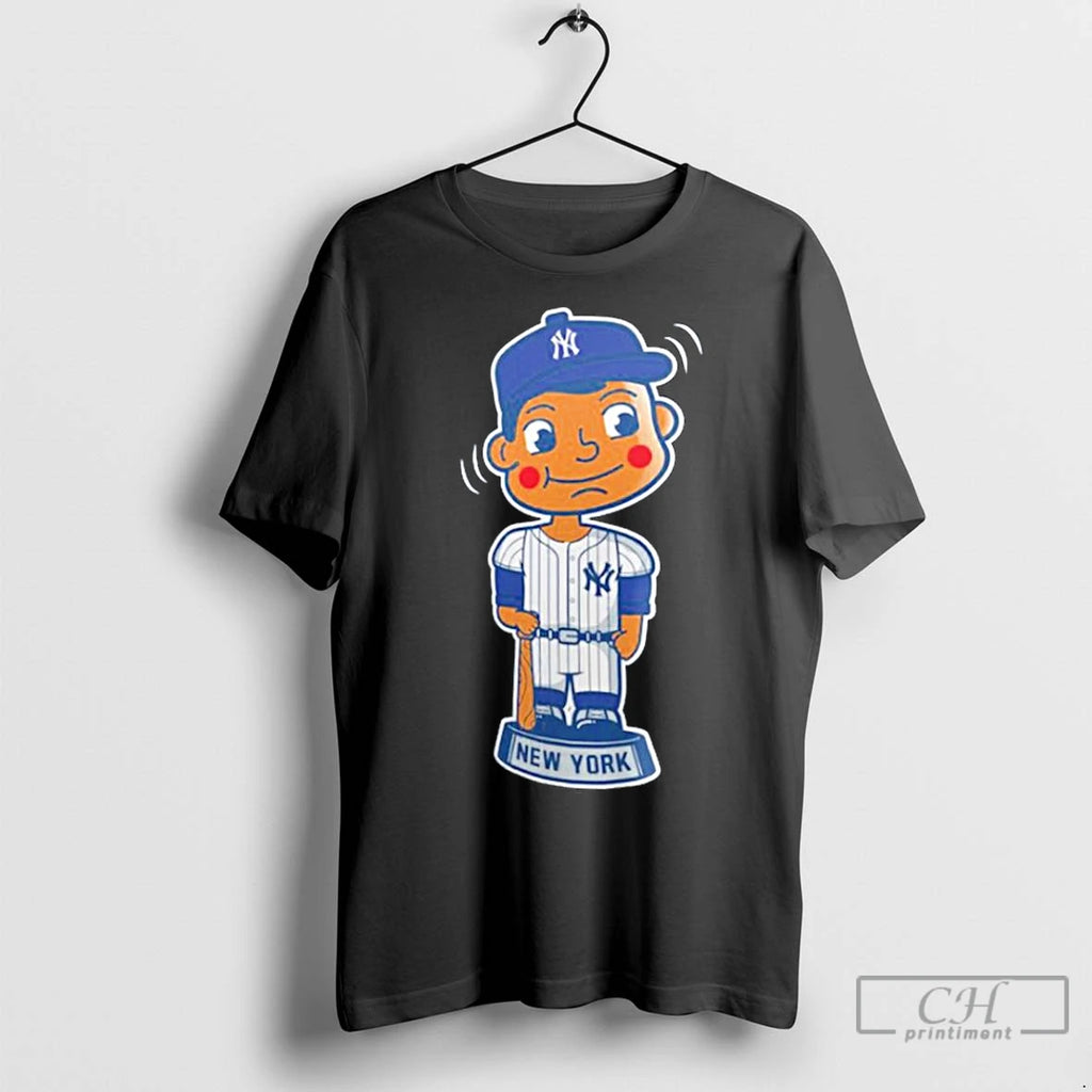 Classic New York Yankees Pop Fly Cartoon