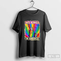 Classic No Kings In America Statue Of Liberty Lgbt Blackshirt T Shirts