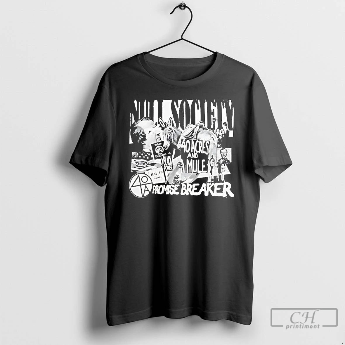 Classic Null Society 40 Acres And Mule Promise Breaker Graphic