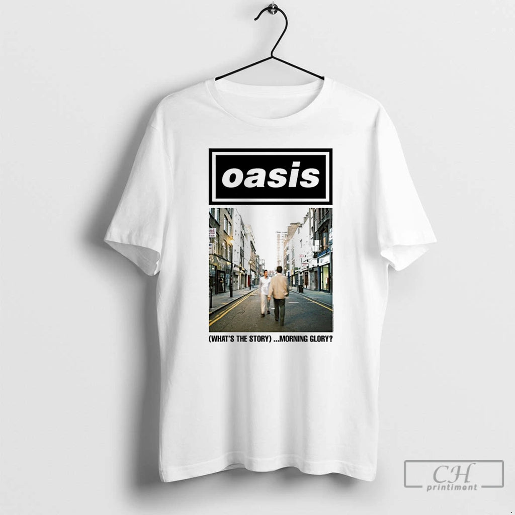 Classic Oasis Whats The Story Morning Glory Album T Shirts Hoodie Longsleeve