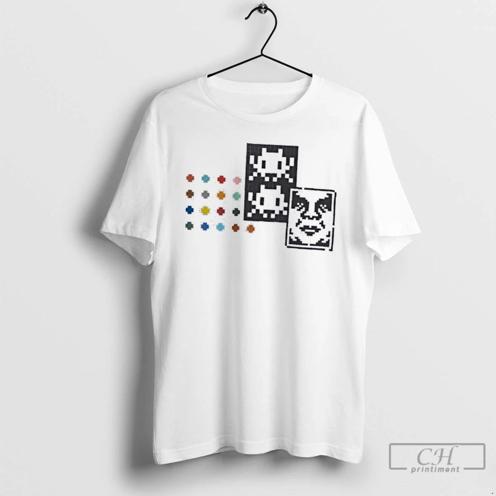 Classic Obey Triple Trouble Classic T Shirts
